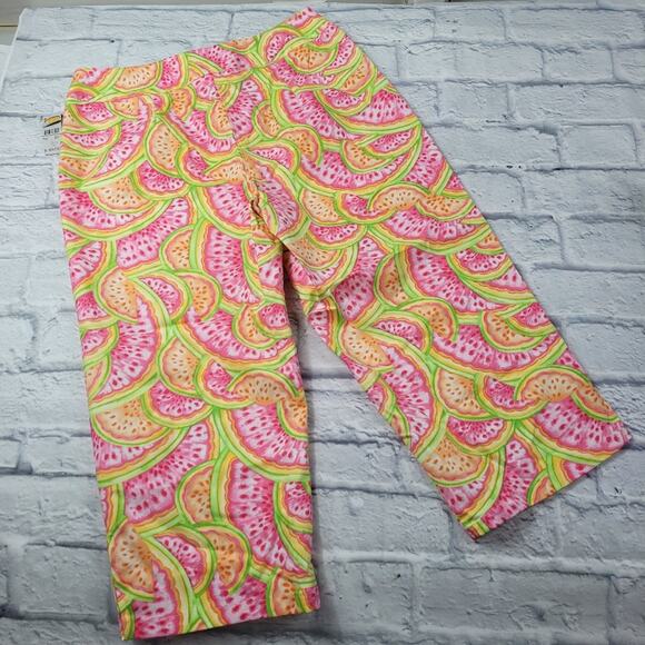 NWT Talbots Watermelon Capri size 8P - Picture 4 of 13